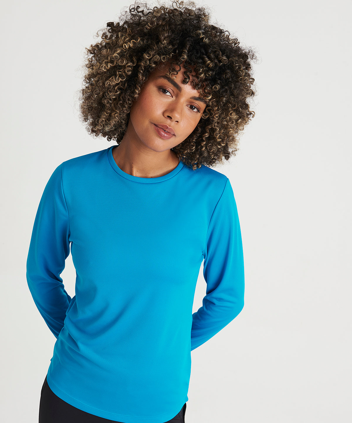 AWDis Just Cool Womens Long Sleeve Cool TShirt Female Athle