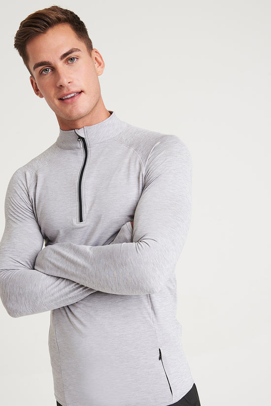 AWDis Cool Flex 12 Zip Top for Men Active Fit Sports Overwear