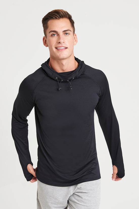 AWDis CoolFit Cowl Neck Sports Top for Male Athleisurewear