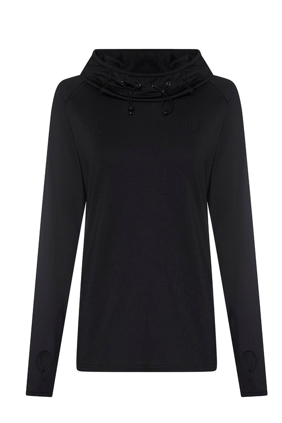 Womens Cool Cowl Neck Top for Active Wear