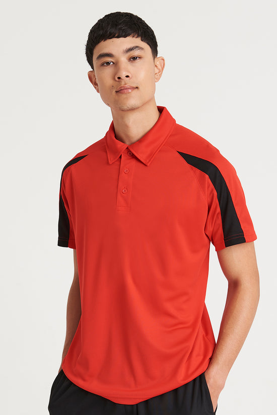 AWDis Just Cool Contrast Cool Polo for Men