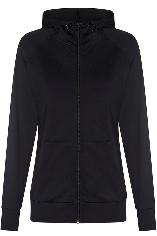 AWDis Just Cool Womens Cool Contrast Zoodie Dual Weight Polyester Hoodie