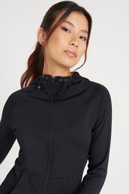 AWDis Just Cool Womens Cool Contrast Zoodie Dual Weight Polyester Hoodie
