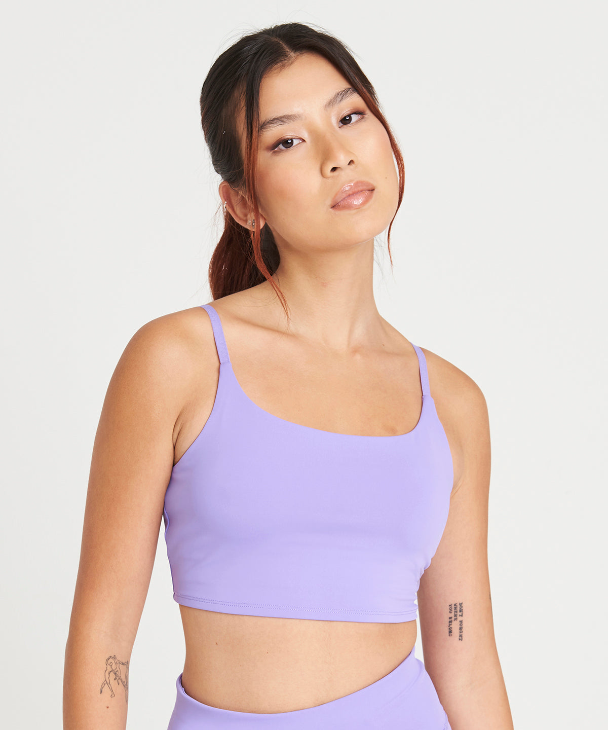 AWDis Just Cool Womens Recycled Tech Sports Bra Adjustable Straps Internal Support