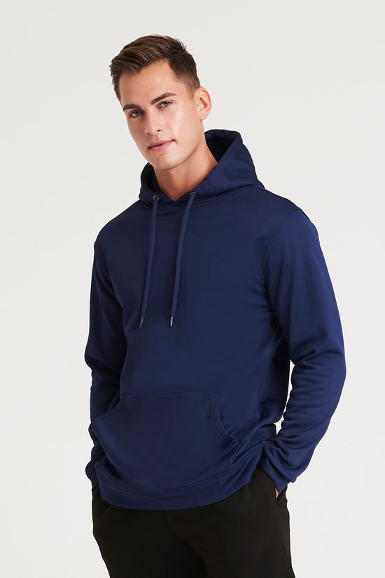 Mens Sports Polyester Hoodie with 3Panel Hood