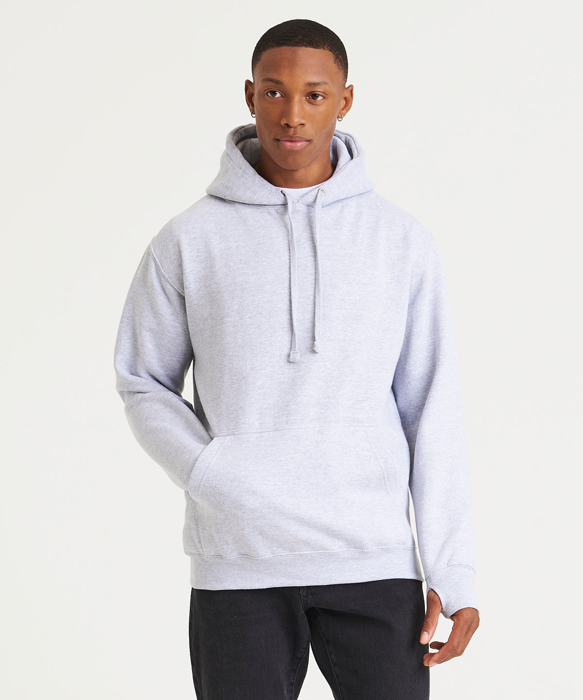 AWDis Just Hoods Street Hoodie with Thumb Holes and Phone Pocket