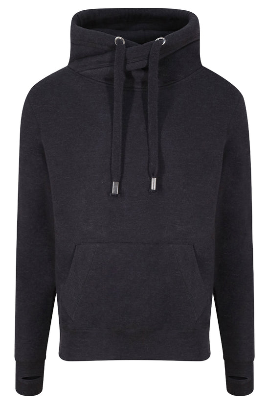 AWDis Just Hoods Cross Neck Heavyweight Hoodie Unisex Adult