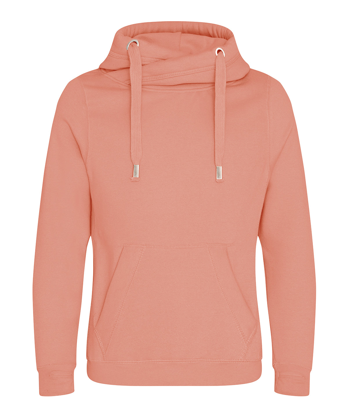 AWDis Just Hoods Cross Neck Heavyweight Hoodie Unisex Adult