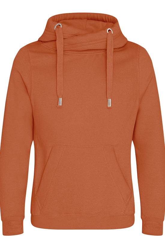 AWDis Just Hoods Cross Neck Heavyweight Hoodie Unisex Adult