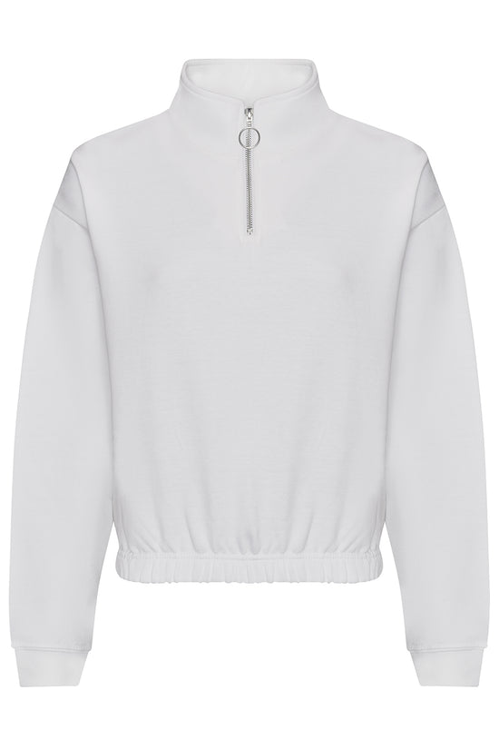 AWDis Just Hoods Womens Cropped Zip Sweatshirt