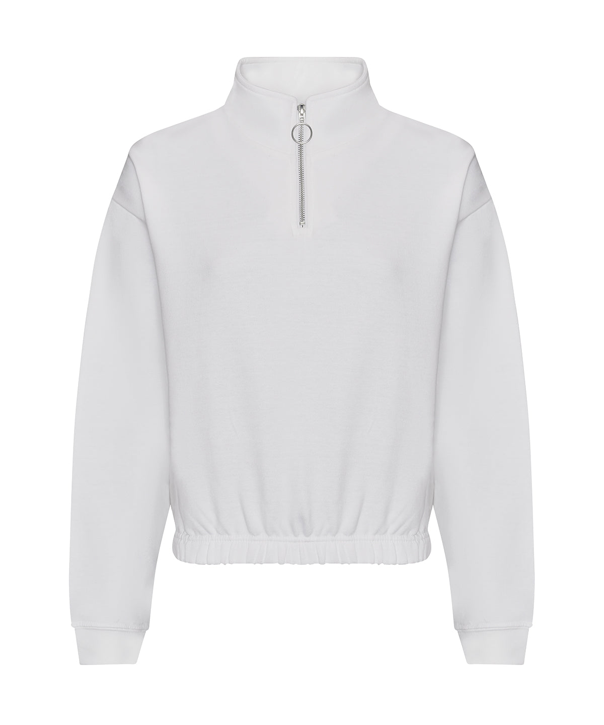 AWDis Just Hoods Womens Cropped Zip Sweatshirt