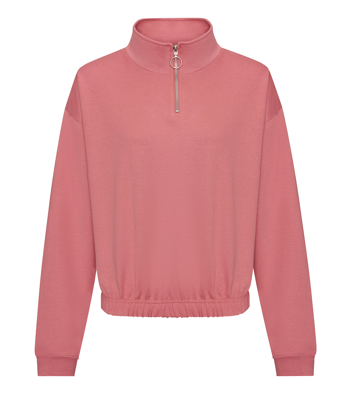 AWDis Just Hoods Womens Cropped Zip Sweatshirt