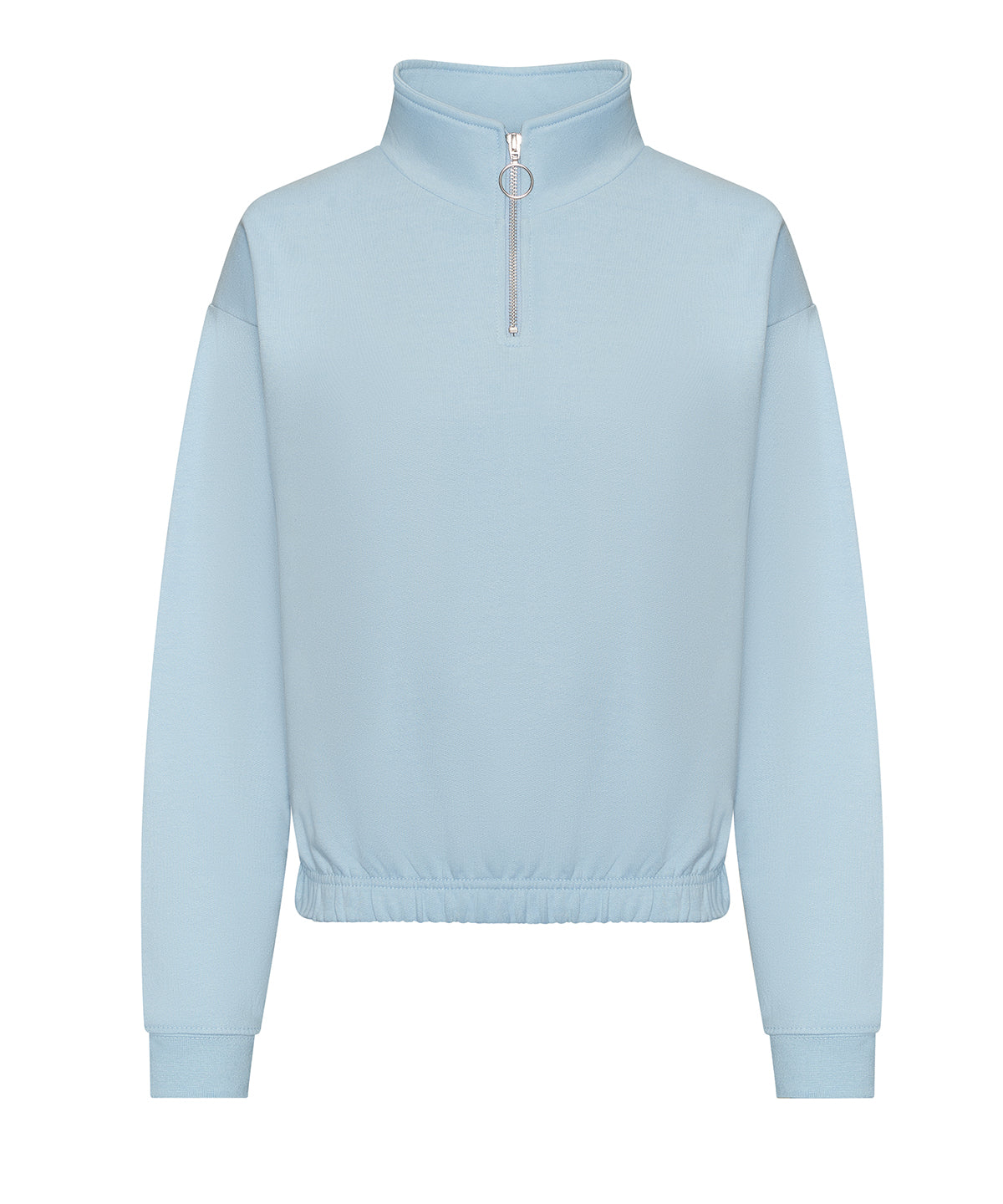 AWDis Just Hoods Womens Cropped Zip Sweatshirt