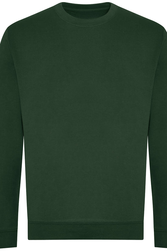 Organic Crew Neck Sweatshirt with Brushed Inner Fleece