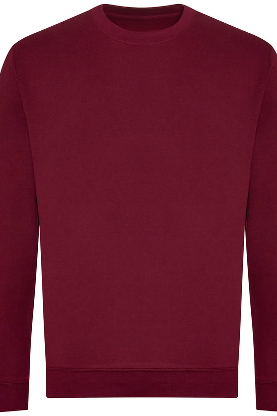 Organic Crew Neck Sweatshirt with Brushed Inner Fleece