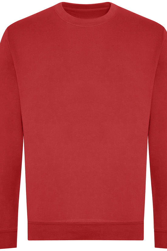Organic Crew Neck Sweatshirt with Brushed Inner Fleece