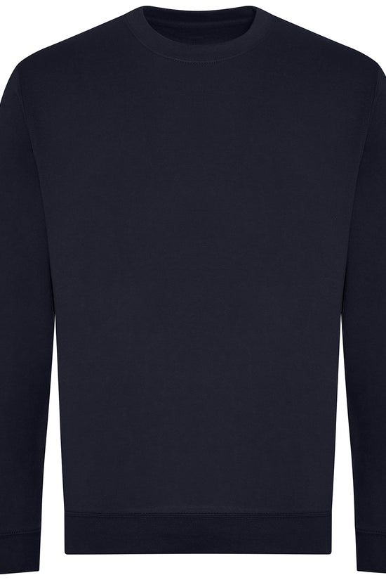 Organic Crew Neck Sweatshirt with Brushed Inner Fleece