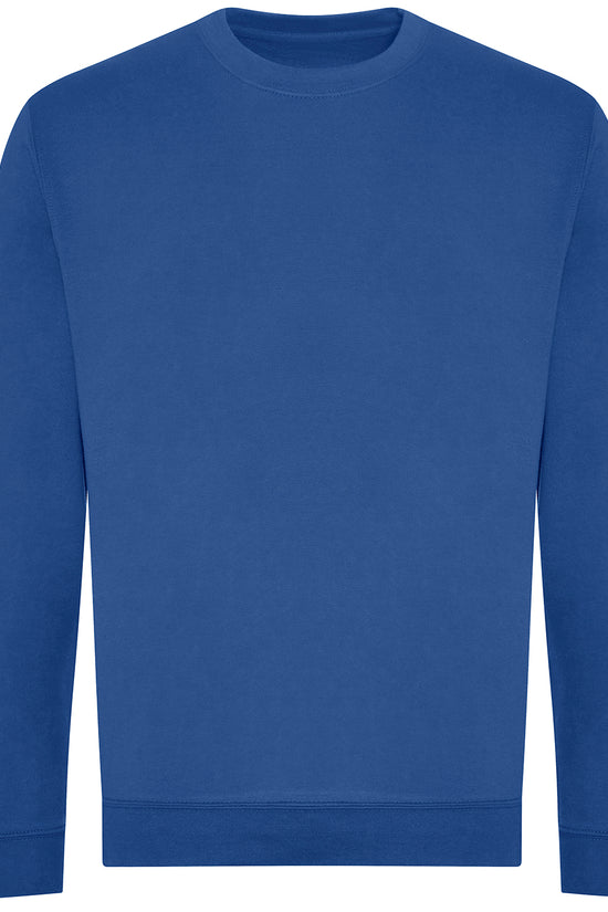 Organic Crew Neck Sweatshirt with Brushed Inner Fleece