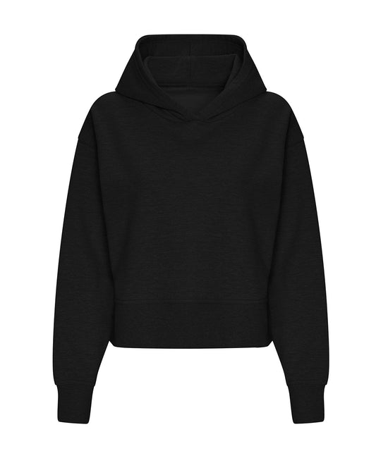 Relaxed Fit Womens Hoodie with Vent Details