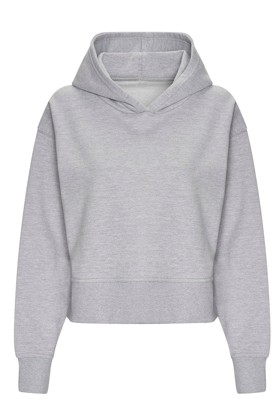 Relaxed Fit Womens Hoodie with Vent Details
