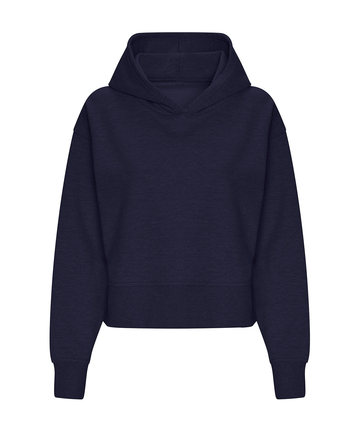 Relaxed Fit Womens Hoodie with Vent Details
