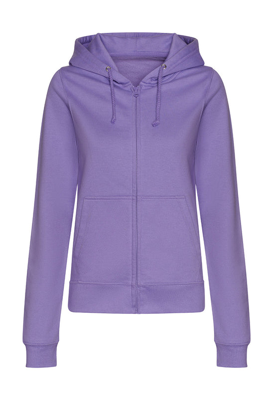 AWDis Just Hoods Womens College Zoodie Relaxed Fit Hoodie