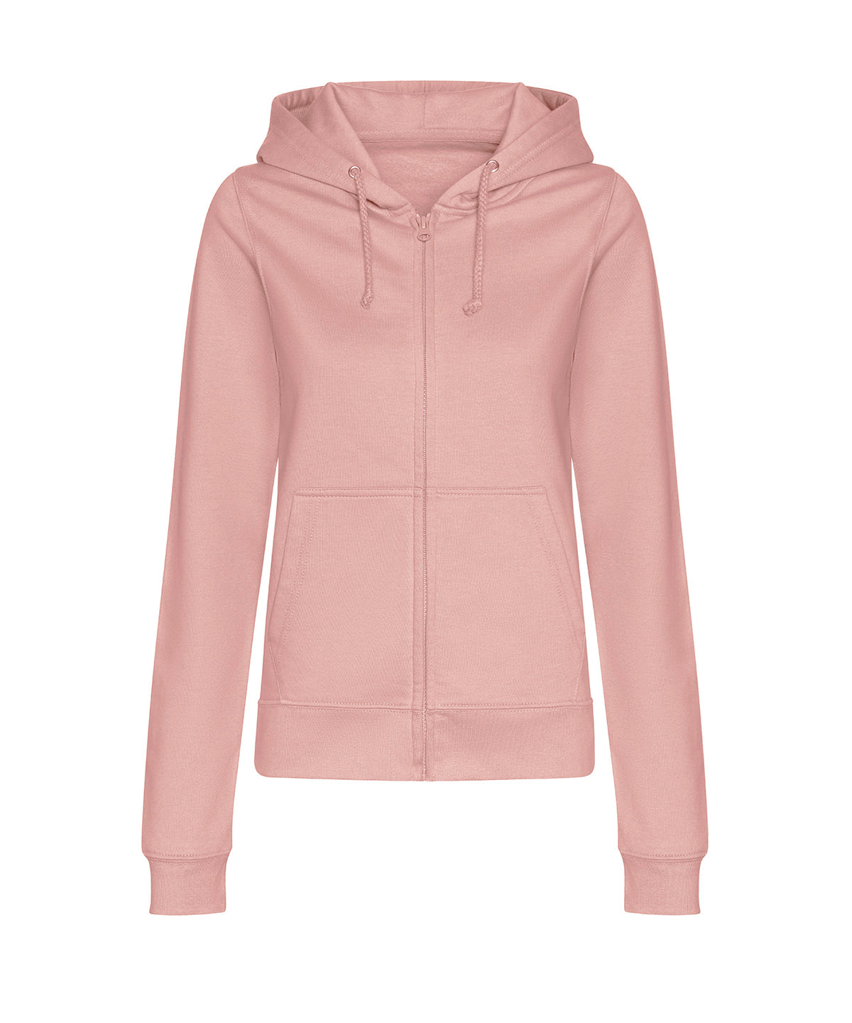 AWDis Just Hoods Womens College Zoodie Relaxed Fit Hoodie