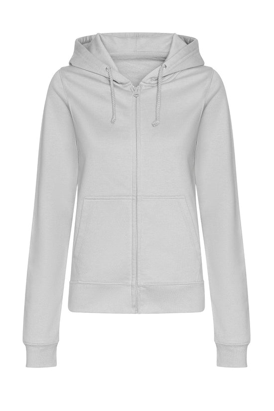 AWDis Just Hoods Womens College Zoodie Relaxed Fit Hoodie