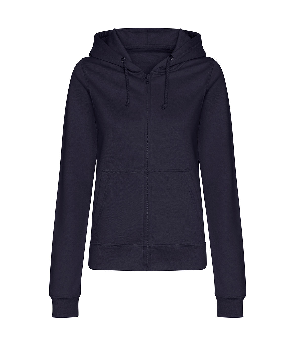 AWDis Just Hoods Womens College Zoodie Relaxed Fit Hoodie