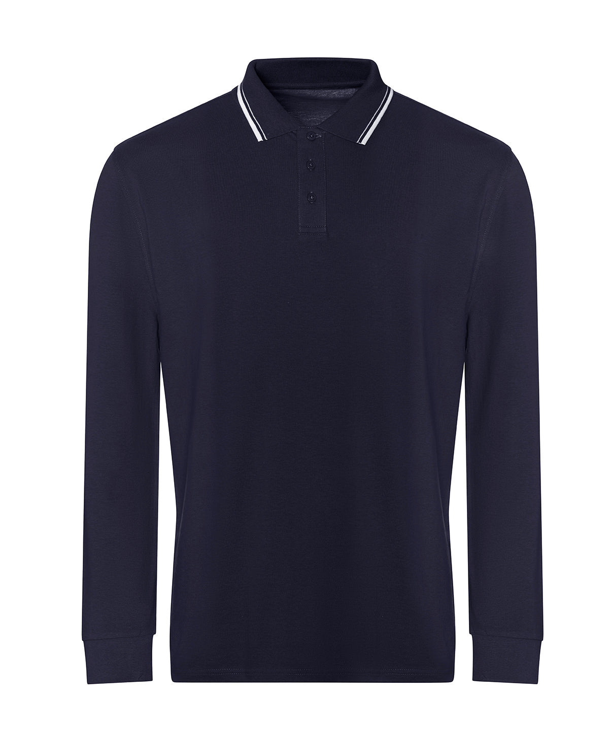 AWDis Just Polos Long Sleeve Tipped Polo Unisex Adult