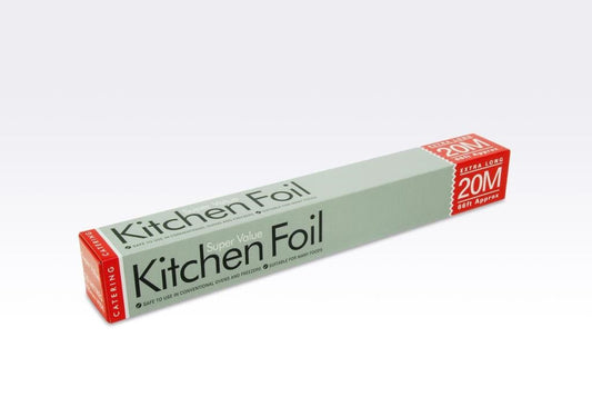 Super Value Aluminium Kitchen Foil 450mm x 20m Premium Quality for Versatile Cooking Needs