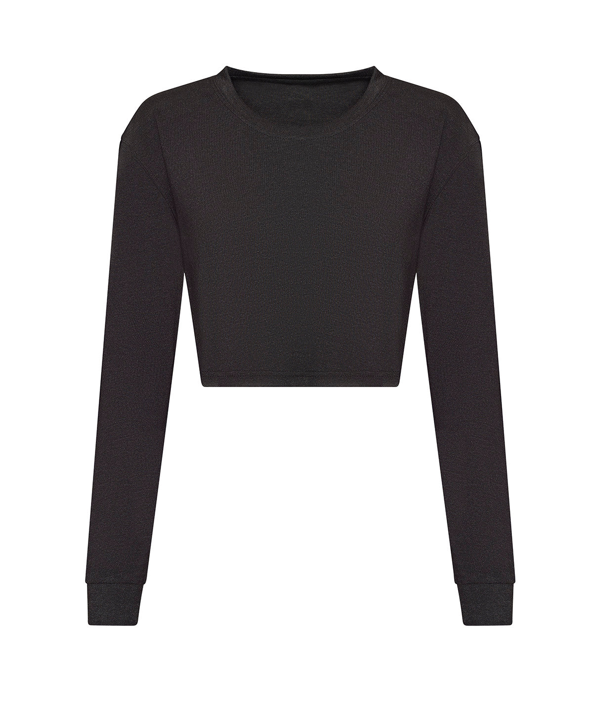 AWDis Just Ts Womens Long Sleeve Cropped TShirt