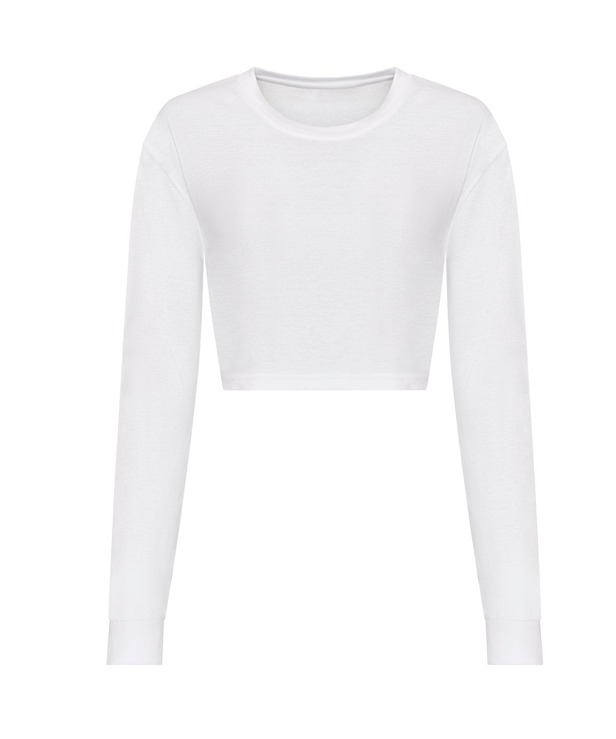 AWDis Just Ts Womens Long Sleeve Cropped TShirt