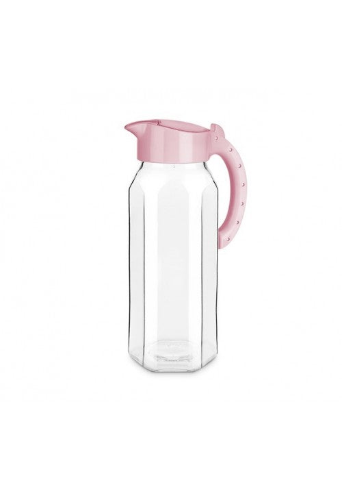 Elegant 15L Glass Water Jug with Handle and Lid