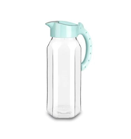 Elegant 15L Glass Water Jug with Handle and Lid