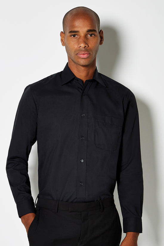 Classic Fit LongSleeved Business Shirt for Men
