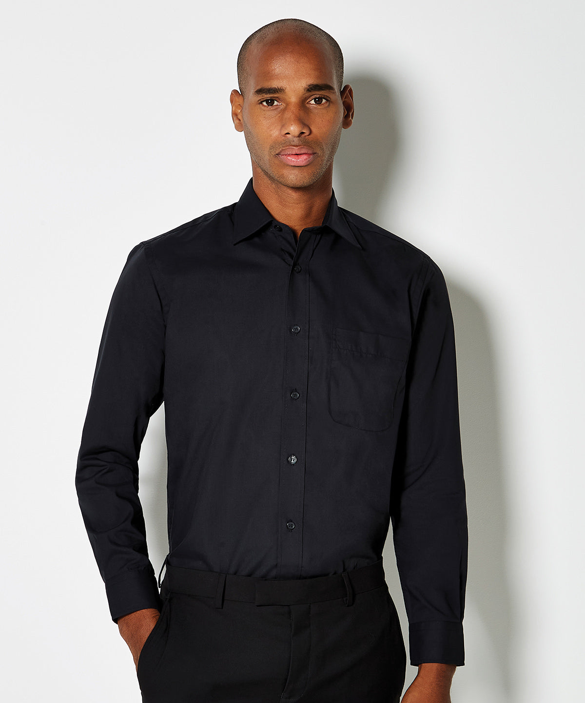Classic Fit LongSleeved Business Shirt for Men