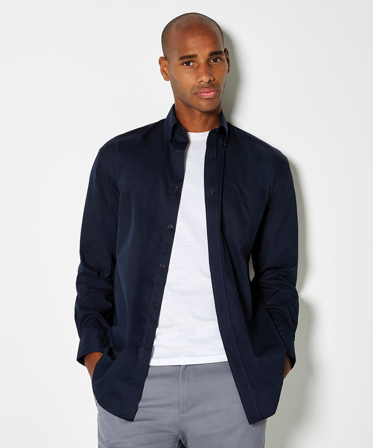 Classic Fit Corporate Oxford LongSleeved Shirt for Men