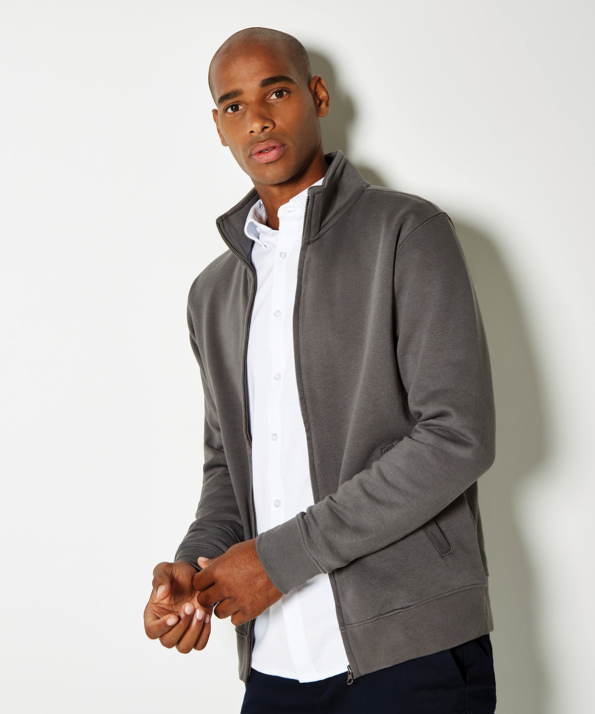 Classic Regular Fit ZipUp Sweatshirt for Men