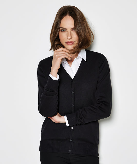 Womens Arundel VNeck Cardigan Classic Fit Essential for Work and Leisure