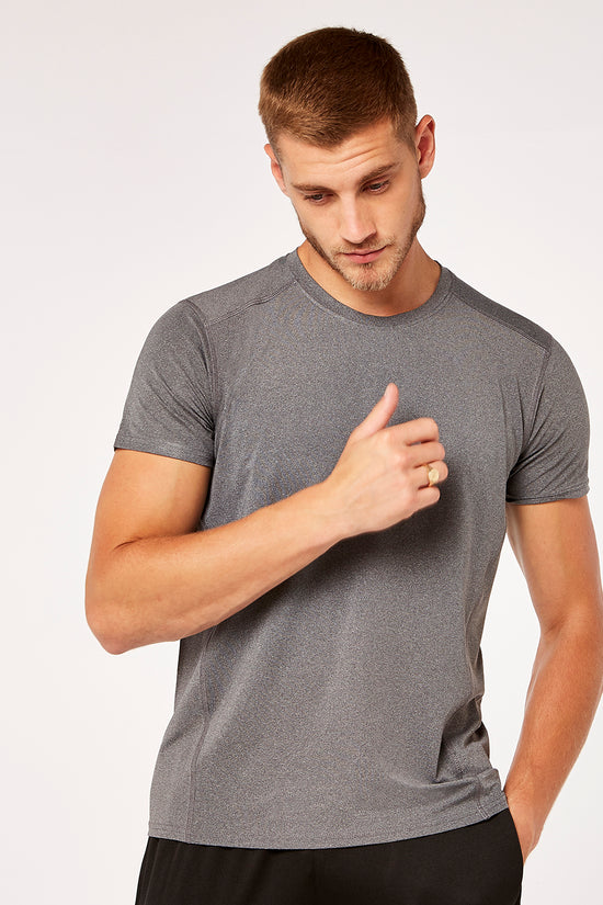 Gamegear Mens Compact Stretch TShirt Short Sleeve Crew Neck Activewear