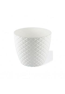 Premium Diamond Cut Round Plant Pot No 3 18 x 16 cmKRS203