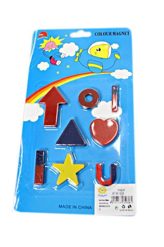 Colorful Fridge Magnets Set of 8 Assorted Designs