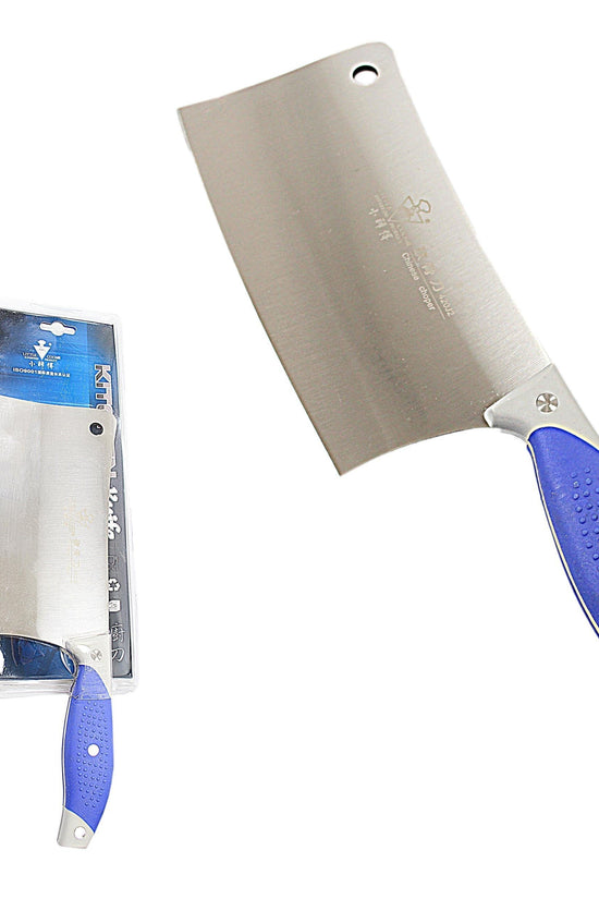 Professional 30cm Stainless Steel Meat Bone Cleaver Knife for Precision Chopping
