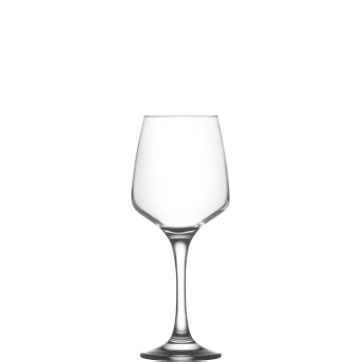 Elegant Wine Glasses Set for Three 295cc Capacity