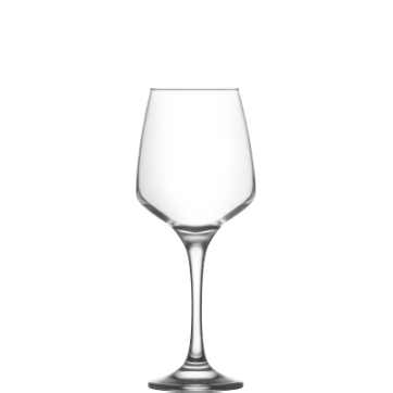 Elegant 400cc Wine Glasses Set of 3 Premium Quality Glassware