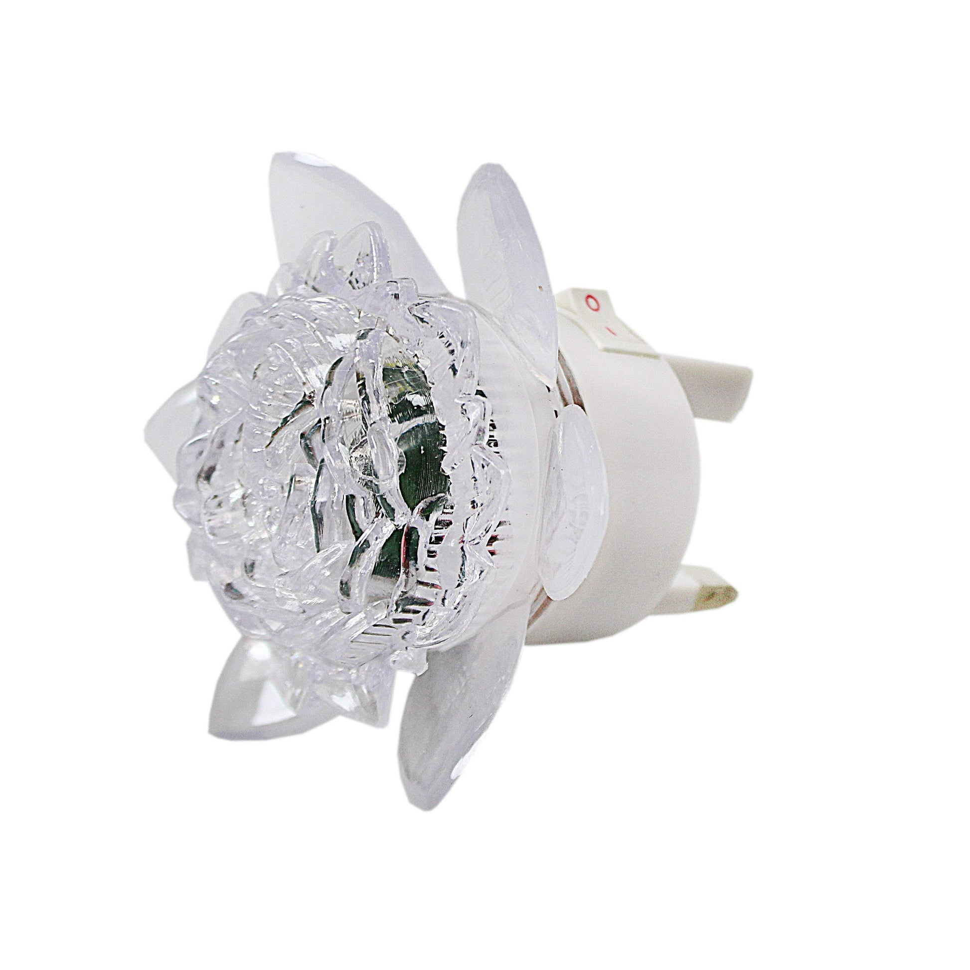 Floral LED Night Light PlugIn Decorative Flower Design