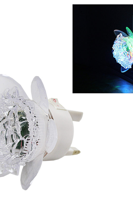 Floral LED Night Light PlugIn Decorative Flower Design