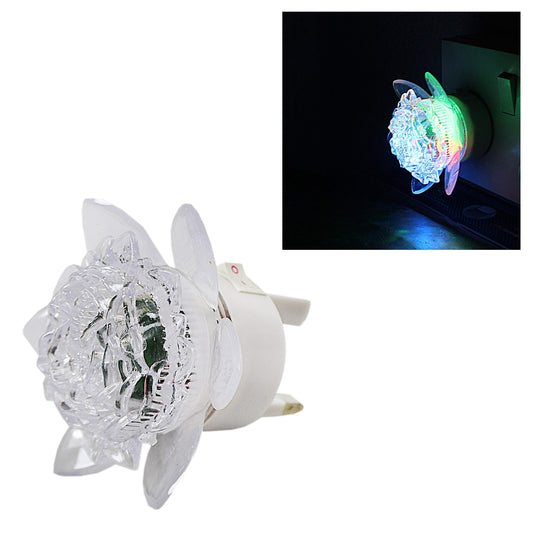 Floral LED Night Light PlugIn Decorative Flower Design