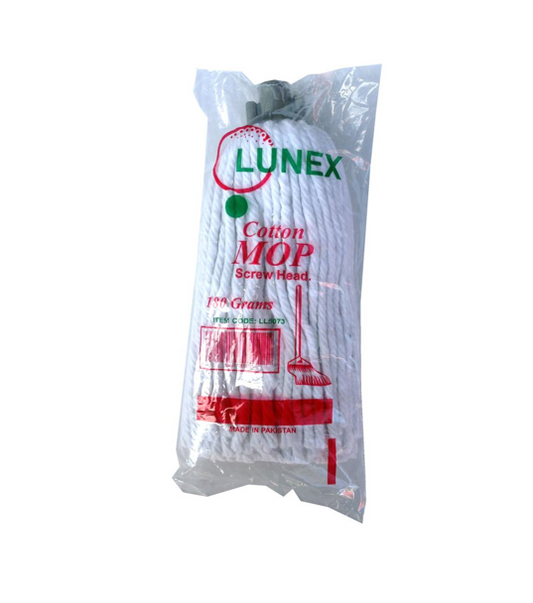 Durable Cotton Mop Head with Stick 180g LL5073WS
